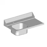 Sammic Connecting tables for pass-through dishwashers and rack conveyors