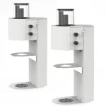 Marco Dispenser SP9 White TWIN Single serve precision brewer, with two heads, 4 litre boiler