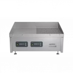 Synergy Griddle GRID900E-SR Electric Griddle semi ribbed top and SMART control technology Comes with garnish rail