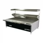 Synergy Grill ST1300 Trilogy Grill with SMART control technology Comes with garnish rail and slow cook shelf 130cm Gas