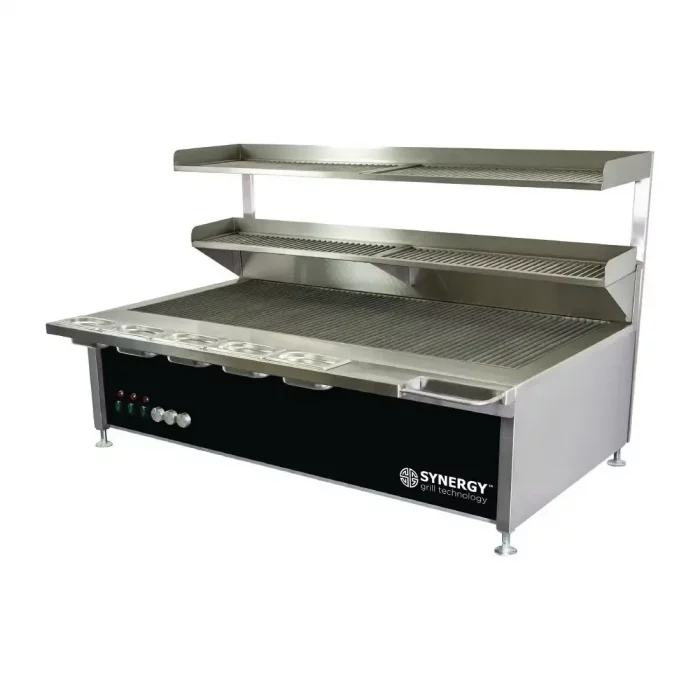 Synergy Grill ST1300 Trilogy Grill with SMART control technology Comes with garnish rail and slow cook shelf 130cm Gas - Image 1