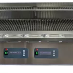 Synergy Grill ST1500 Trilogy Grill with SMART control technology Comes with garnish rail and slow cook shelf 150cm Gas