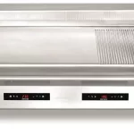 Zernike FlashGrill Griddle GE1270D2C Flat 1]3 ribbed 120cm