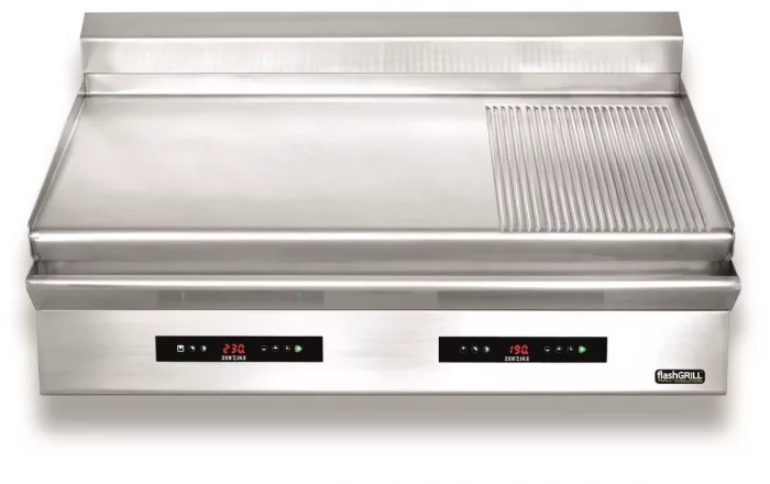 Zernike FlashGrill Griddle GE1270D2C Flat 1]3 ribbed 120cm - Image 1