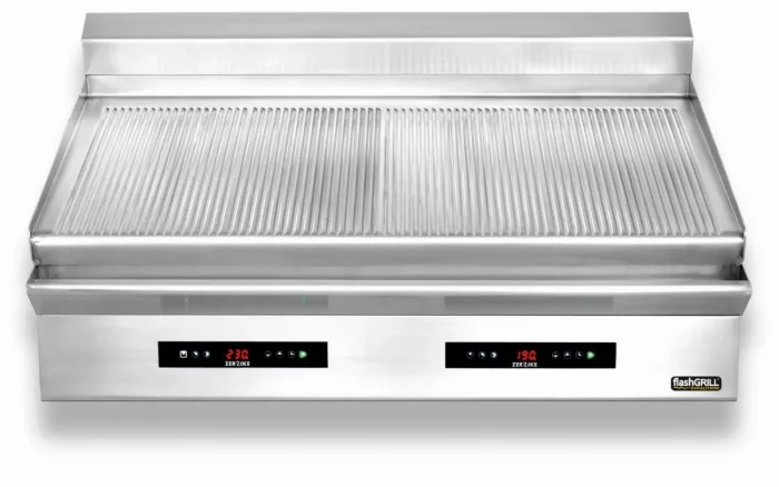 Zernike FlashGrill Griddle GE1270T2C Ribbed 120cm - Image 1