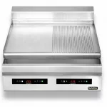 Zernike FlashGrill Griddle GE8090D1C Flat half ribbed 80x90cm