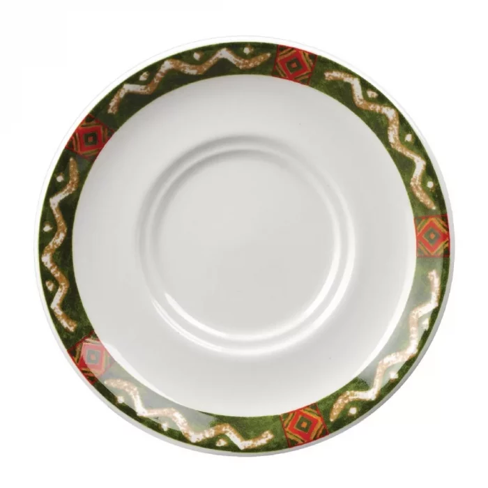 Churchill Salsa Maple Tea Saucers (Pack of 24) - Image 1
