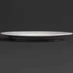 Olympia Linear Wide Rimmed Plates White 250mm (Pack of 12) - Image 4