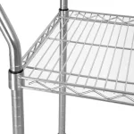 Vogue Chrome 2 Tier Wire Trolley - Image 4
