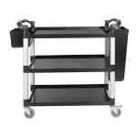 Vogue Polypropylene Mobile Trolley Large - Image 3