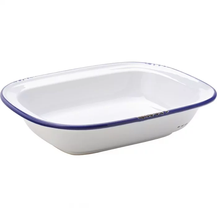 Utopia Avebury Blue Pie Dish 240mm (Pack of 6) - Image 1