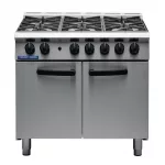 Blue Seal 6 Burner Oven Range Medium Duty Natural Gas G750 6