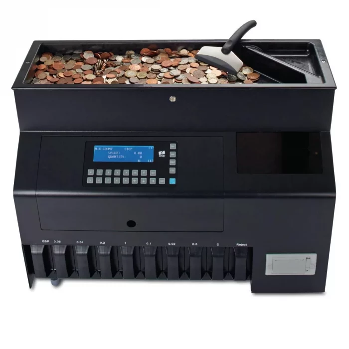 ZZap CS80 GBP Coin Counter & Sorter 600 coins/min GBP - Image 3