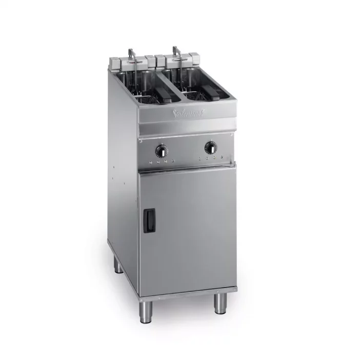 Valentine Twin Tank Twin Basket Free Standing Electric Fryer Evo 2200 - Image 1