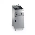 Valentine Single Tank Twin Basket Free Standing Electric Fryer Evo 400