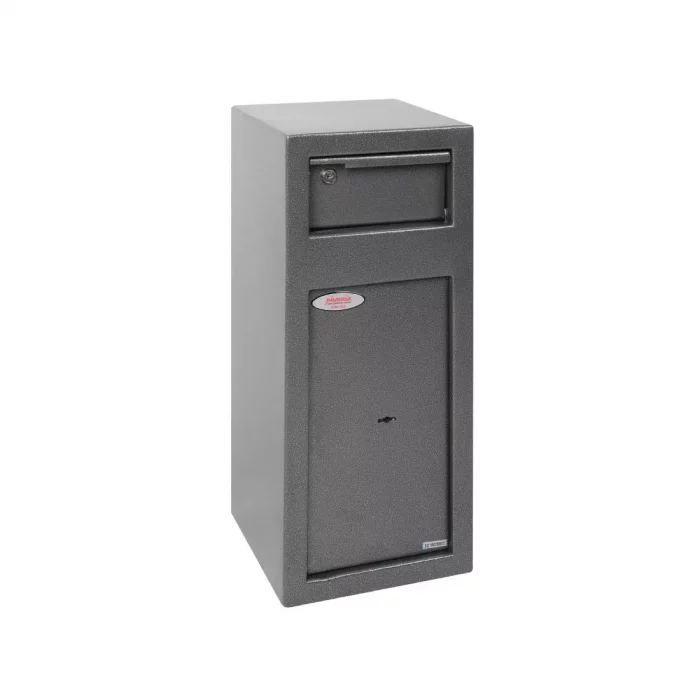 Phoenix Cash Deposit Drop Safe Silver 19Ltr 1K - Image 1