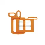 Dynamic Dynacube Manual Vegetable Chopper with 8.5mm Blade Set - Image 2