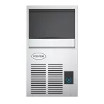 Foster FS20/27-117 Air Cooled Integral Cube Ice Maker  6.5kg Storage