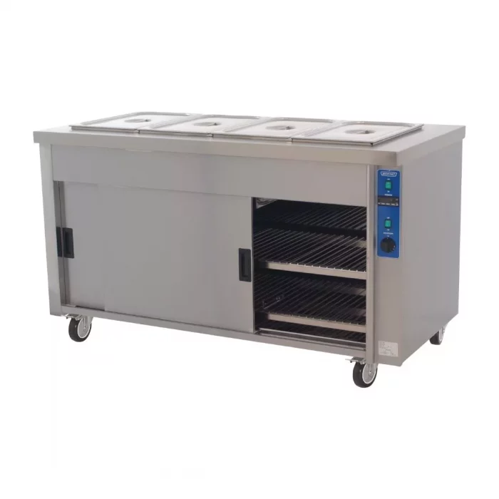 Moffat Bain Marie Top Eco Hot Cupboard Heavy Duty HB4 - Image 1