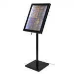 Securit LED Menu Display Case Black - Image 2