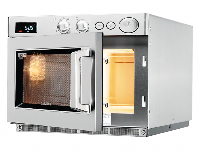 Samsung CM1919 Heavy Duty Manual Dial Control Commercial Microwave  1850W - Image 1