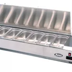 Atosa VRX1200/330S Countertop Topping Unit with 5 x 1/4 GN Pans/Lids  1205mm