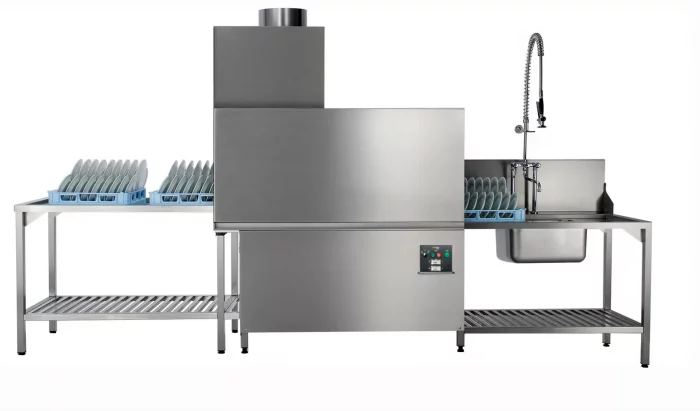Hobart Ecomax Plus C815-A Rack Dishwasher  18 Plate Capacity - Image 1