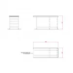 Hobart SCR1650 Outlet Single Rack Table