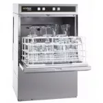 Hobart Ecomax G504W-10B 500mm Basket Frontloading Commercial Glasswasher with Drain Pump  25 Pint Capacity