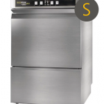 Hobart Ecomax Plus G415SW-10C 400mm Capacity Frontloading Commercial Glasswasher with Integral Water Softener & Drain Pump  16 Pint Capacity