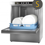 Hobart Ecomax Plus F515SW-10C 500mm Basket Frontloading Commercial Dishwasher with Integral Water Softener & Drain Pump  18 Plates