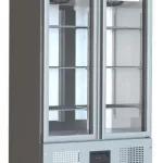 Foster FSL800G/11-172 Slimline Glass Double Door Refrigerated Upright Cabinet  800 Litres