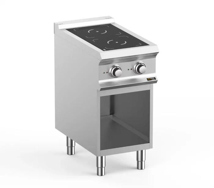 Hobart Ecomax HEIN74A 2 Plate Induction Hob on Open Cupboard  2 x 3.5kW - Image 1