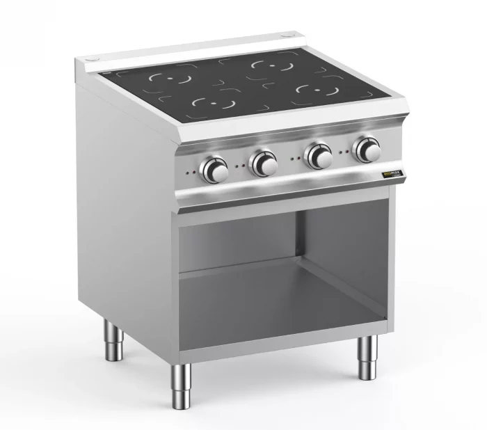 Hobart Ecomax HEIN77A 4 Zone Induction Hob on Open Cupboard  4 x 3.5kW - Image 1