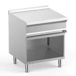 Hobart Ecomax HEN77A Ambient Work Top with Rear Flue on Open Cupboard
