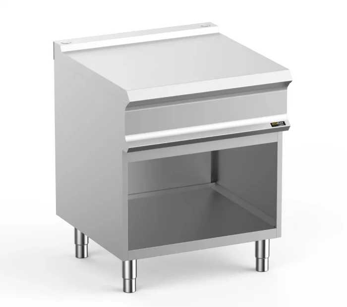 Hobart Ecomax HEN77A Ambient Work Top with Rear Flue on Open Cupboard - Image 1