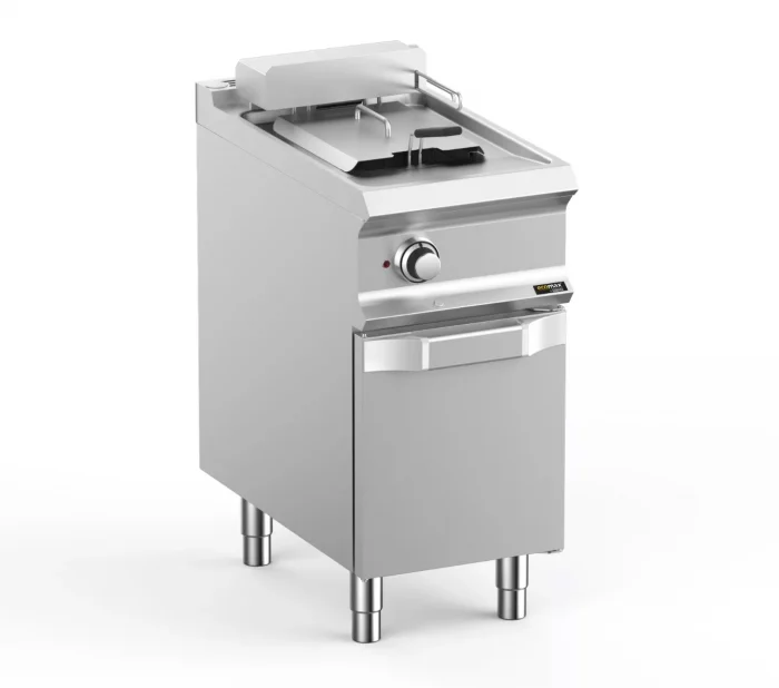 Hobart Ecomax HEFRBE74A Floorstanding Single Basket 12 Litre Electric Fryer  9kW - Image 1