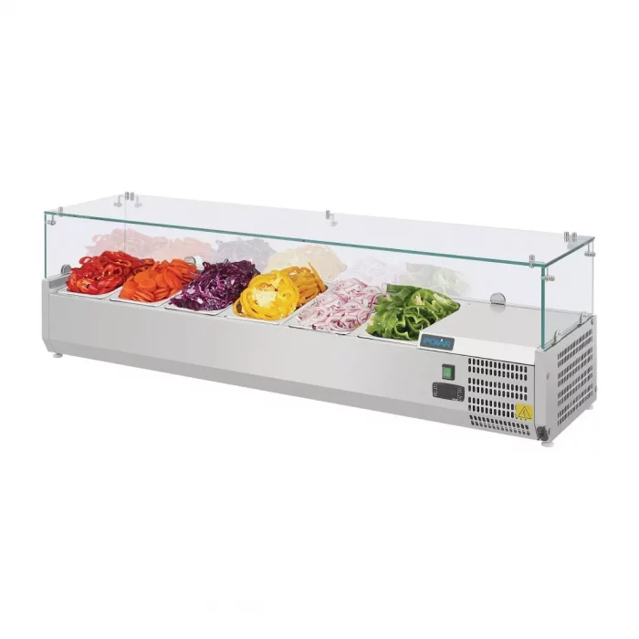 Polar G-Series Countertop Prep Fridge 6x 1/4GN - Image 5