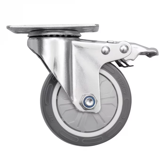 Vogue Castor 4" Braked for Floor Cupboard - Image 1