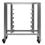 TurboFan Stainless Steel Stand with Castors and Swivel Lock SK2731U - Image 2