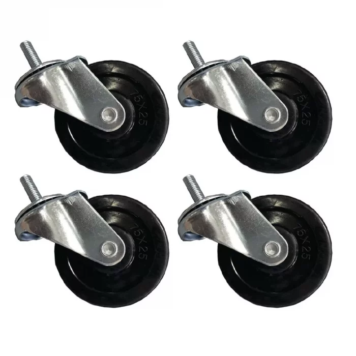 Castor Set for Combi BBQ and Griddle - Image 1