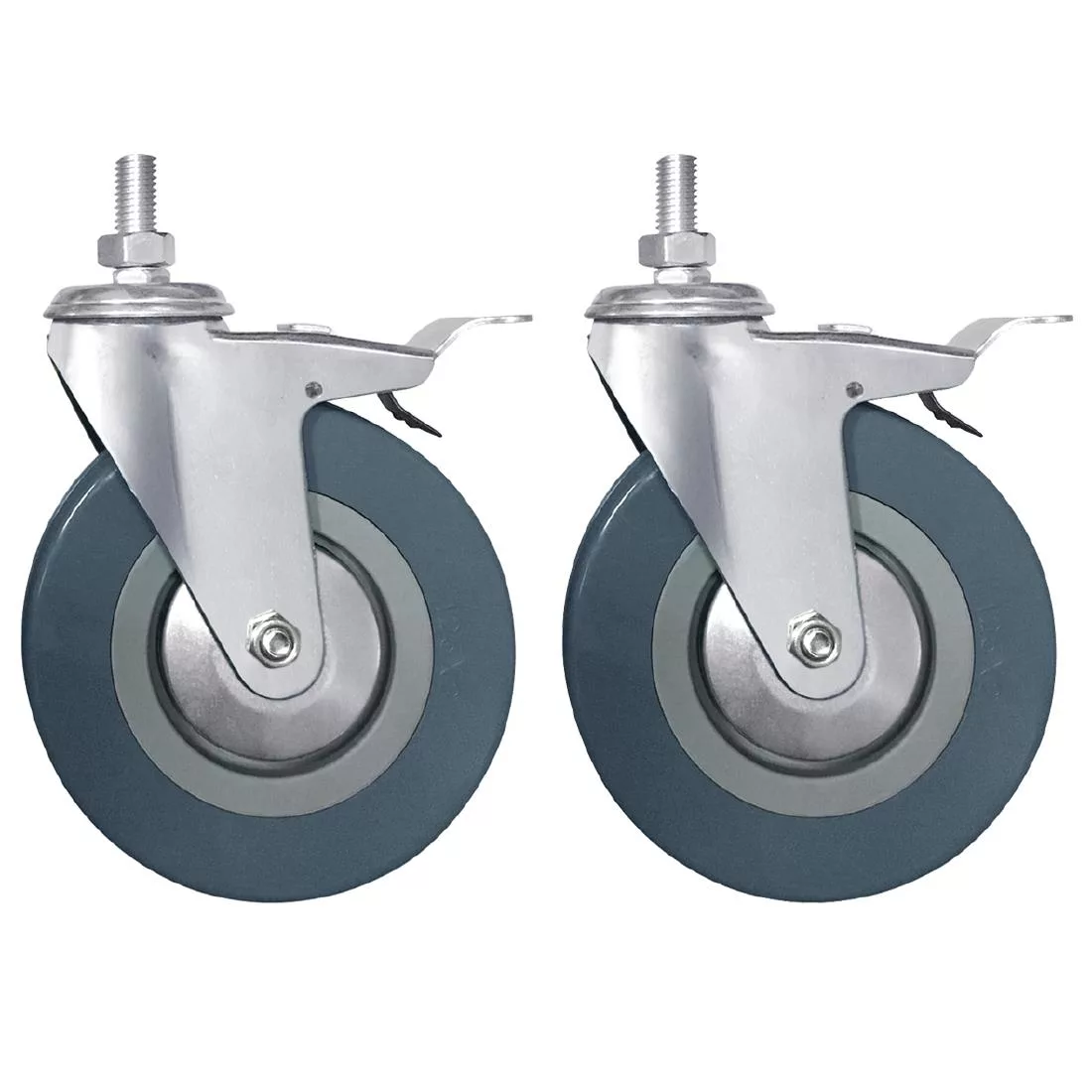aj206_new.jpg Vogue Braked Castors (Pack of 2) - Image 1