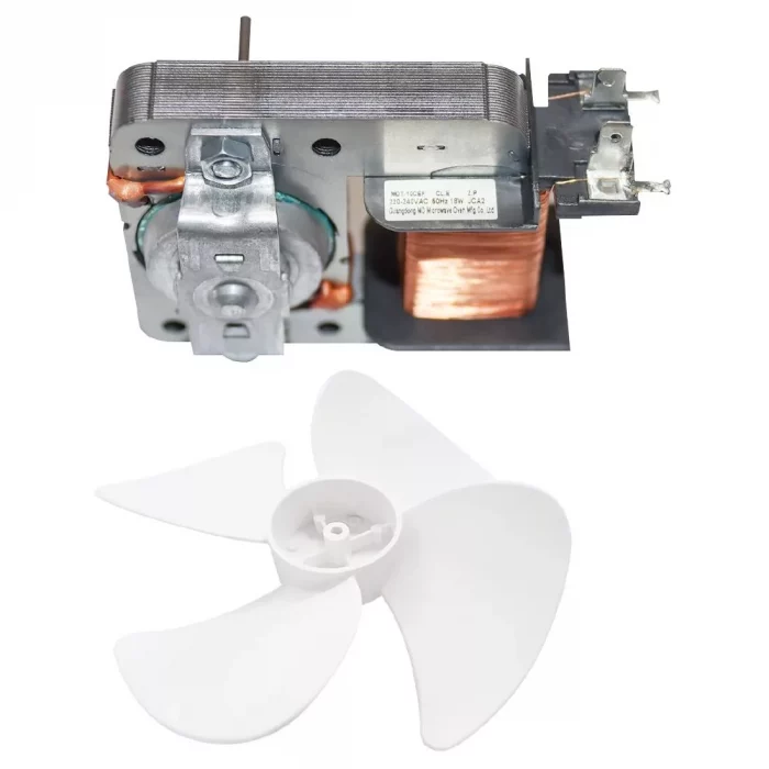Buffalo Brushless DC Motor with Fan Blade - Image 1