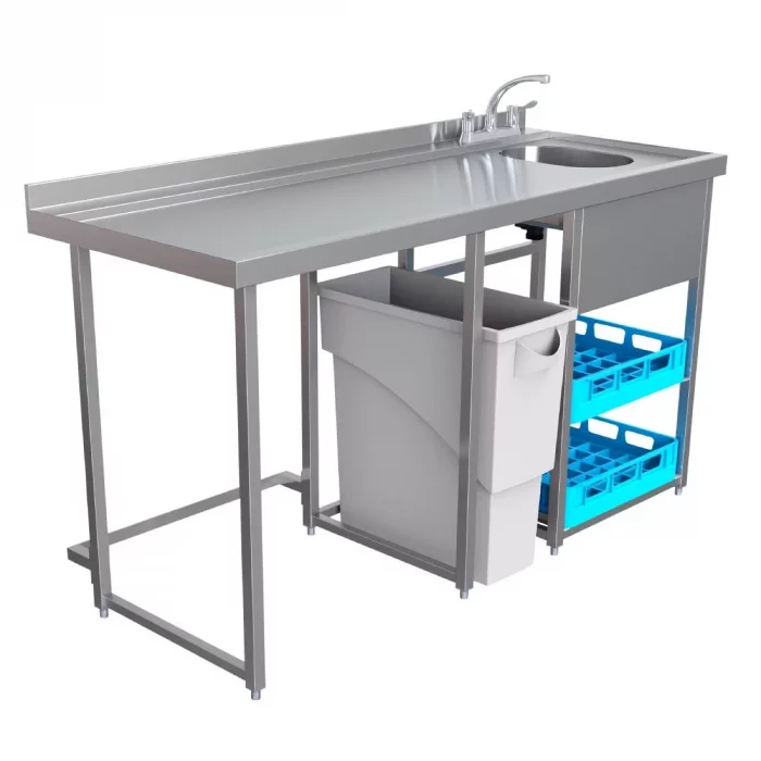 Parry Modular Bar Glass Wash Station MB-GS5 - Image 1