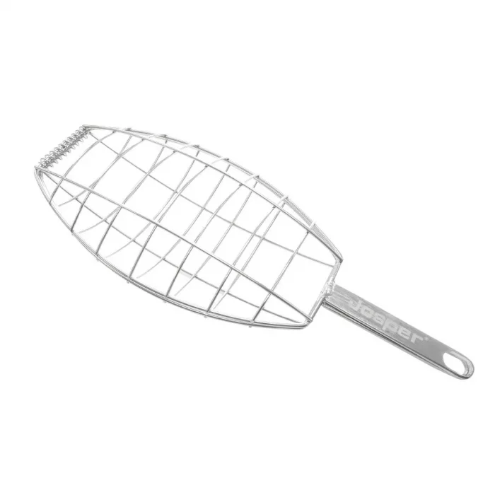 Josper Charcoal Oven Stainless Steel Sea Bream Grill Holder 350x200mm - Image 1