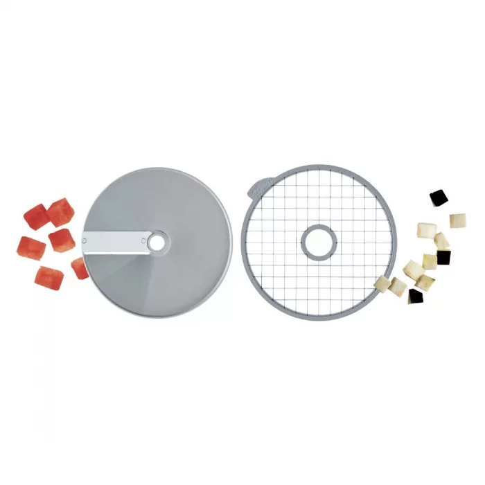 Robot Coupe Expert Mineral 14x14x14mm Dicing Disc Set 28113W - Image 2