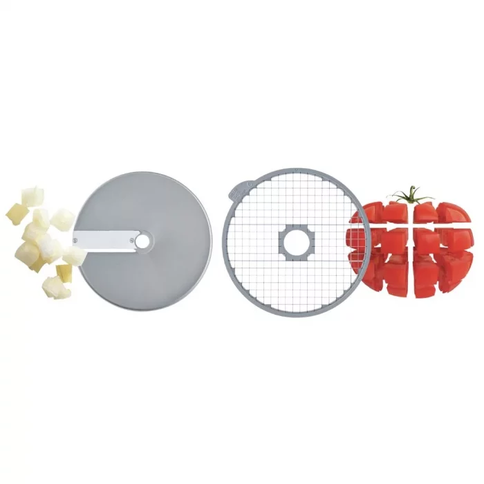 Robot Coupe Expert Mineral 10x10x10mm Dicing Disc Set 28112W - Image 2