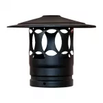 Fuego Black Chimney Cap