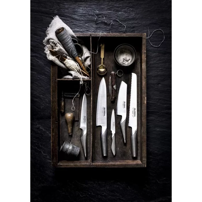 Global G 4 Oriental Chefs Knife 17.7cm - Image 2