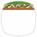 Churchill Salsa Square Plates 292mm (Pack of 12)